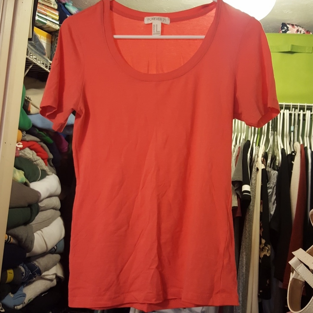 Peach t shirt